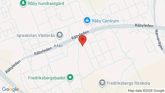 Lägenheter att hyra i Västerås - kort over placeringen