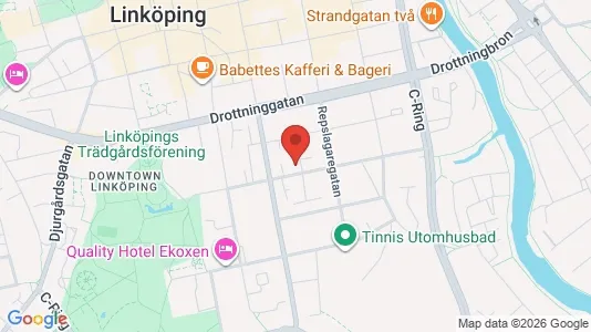 Lägenheter att hyra i Linköping - kort over placeringen