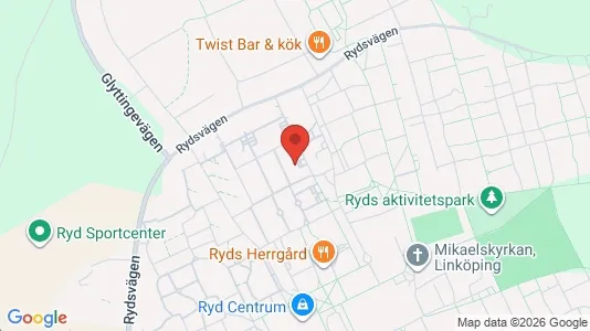 Lägenheter att hyra i Linköping - kort over placeringen