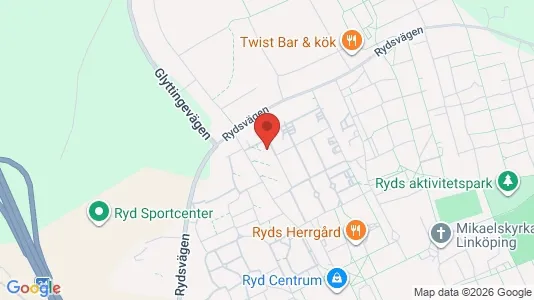 Lägenheter att hyra i Linköping - kort over placeringen