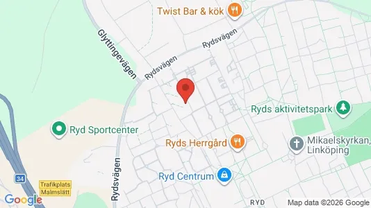 Lägenheter att hyra i Linköping - kort over placeringen