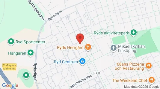 Lägenheter att hyra i Linköping - kort over placeringen