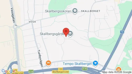 Lägenheter att hyra i Västerås - kort over placeringen