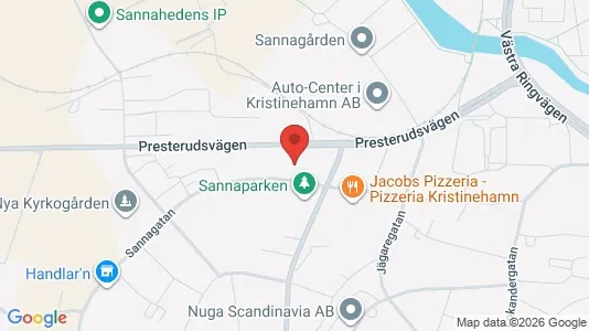 Lägenheter att hyra i Kristinehamn - kort over placeringen