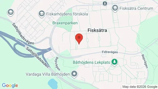 Lägenheter att hyra i Nacka - kort over placeringen