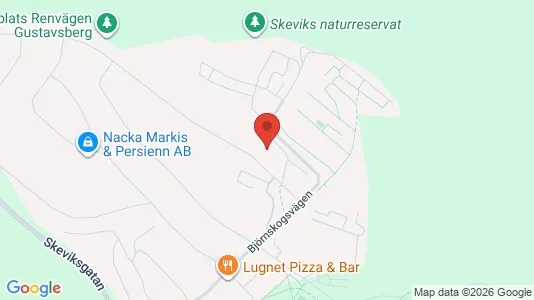 Lägenheter att hyra i Värmdö - kort over placeringen