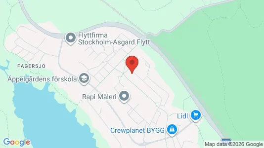 Lägenheter att hyra i Söderort - kort over placeringen