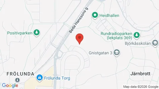 Lägenheter att hyra i Askim-Frölunda-Högsbo - kort over placeringen