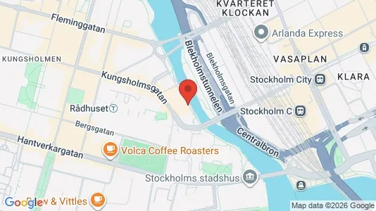 Lägenheter att hyra i Kungsholmen - kort over placeringen