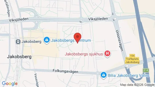 Lägenheter att hyra i Järfälla - kort over placeringen