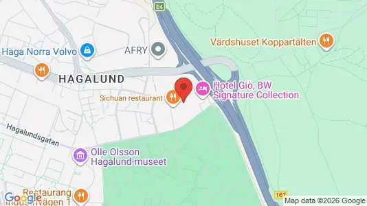 Lägenheter att hyra i Solna - kort over placeringen