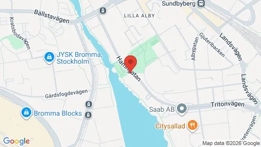 Lägenheter att hyra i Sundbyberg - kort over placeringen