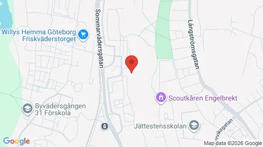 Lägenheter att hyra i Västra hisingen - kort over placeringen