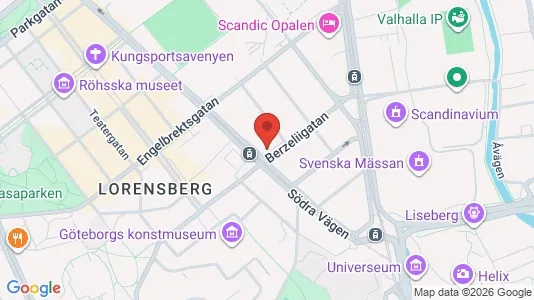 Lägenheter att hyra i Örgryte-Härlanda - kort over placeringen