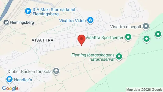 Lägenheter att hyra i Huddinge - kort over placeringen