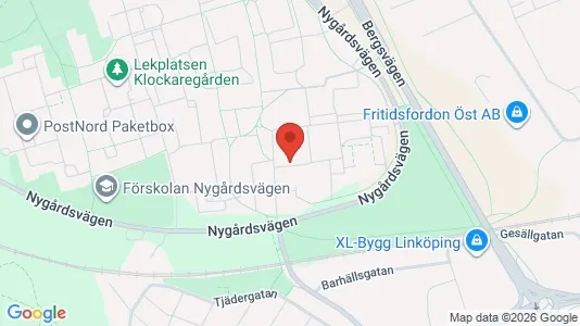 Lägenheter att hyra i Linköping - kort over placeringen