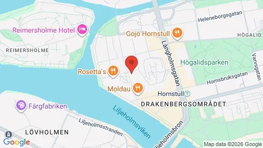 Lägenheter att hyra i Södermalm - kort over placeringen