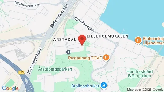 Lägenheter att hyra i Södermalm - kort over placeringen