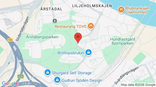 Lägenheter att hyra i Södermalm - kort over placeringen