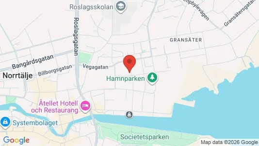Lägenheter att hyra i Hammarbyhamnen - kort over placeringen