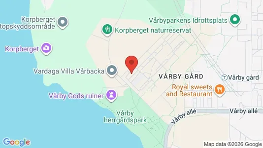 Lägenheter att hyra i Huddinge - kort over placeringen