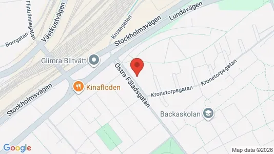 Lägenheter att hyra i Kirseberg - kort over placeringen