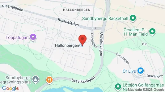 Lägenheter att hyra i Sundbyberg - kort over placeringen