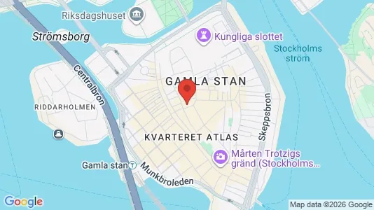 Lägenheter att hyra i Stockholm Innerstad - kort over placeringen
