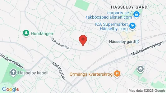 Lägenheter att hyra i Västerort - kort over placeringen