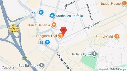 Lägenheter att hyra i Järfälla - kort over placeringen