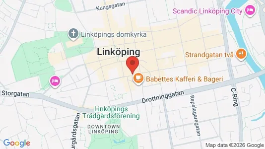 Lägenheter att hyra i Linköping - kort over placeringen