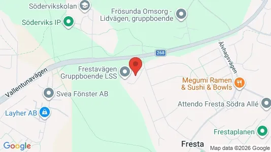 Lägenheter att hyra i Upplands Väsby - kort over placeringen