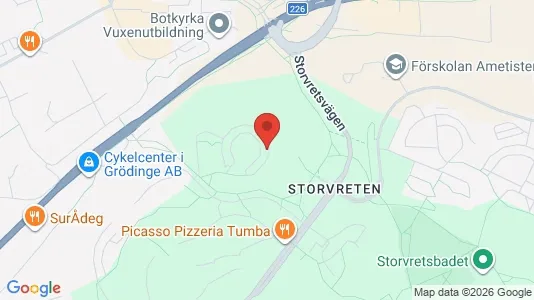 Lägenheter att hyra i Botkyrka - kort over placeringen