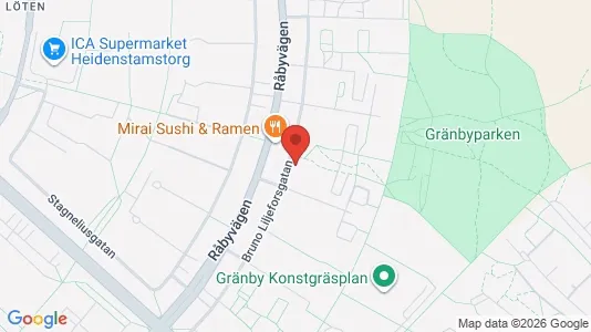 Lägenheter att hyra i Uppsala - kort over placeringen