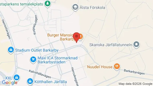 Lägenheter att hyra i Järfälla - kort over placeringen