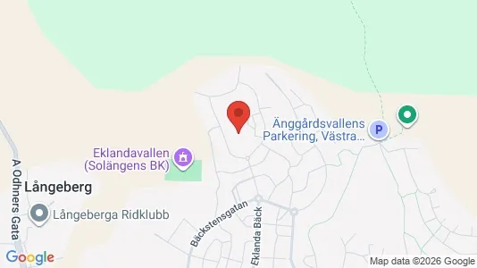 Lägenheter att hyra i Mölndal - kort over placeringen