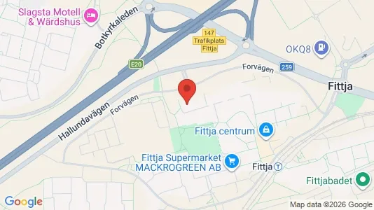 Lägenheter att hyra i Botkyrka - kort over placeringen