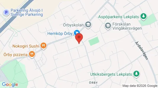 Lägenheter att hyra i Söderort - kort over placeringen