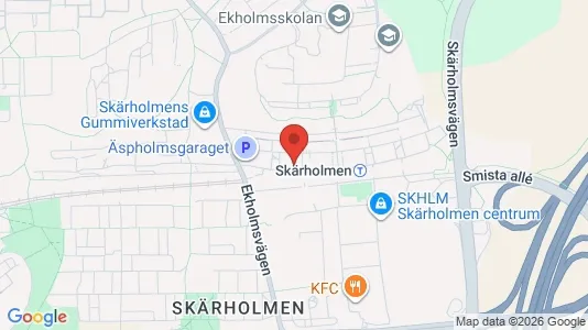 Lägenheter att hyra i Söderort - kort over placeringen