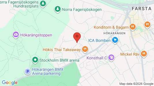 Lägenheter att hyra i Söderort - kort over placeringen