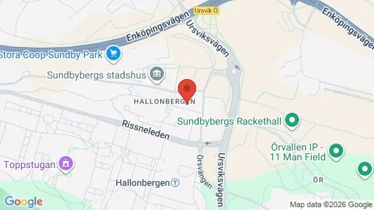 Lägenheter att hyra i Sundbyberg - kort over placeringen
