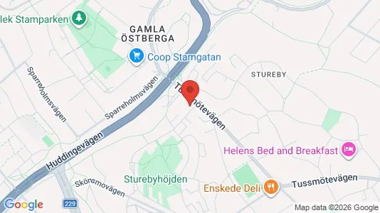 Lägenheter att hyra i Söderort - kort over placeringen