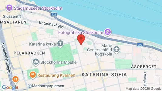 Lägenheter att hyra i Södermalm - kort over placeringen