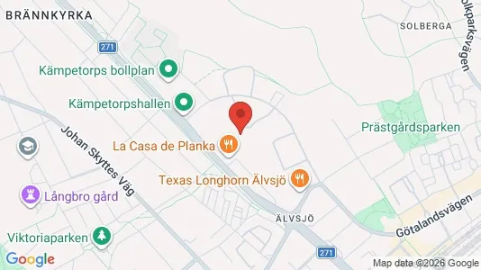 Lägenheter att hyra i Söderort - kort over placeringen