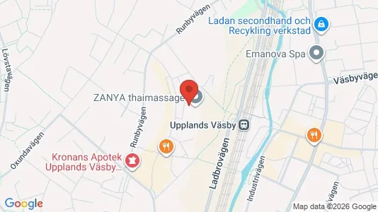 Lägenheter att hyra i Upplands Väsby - kort over placeringen