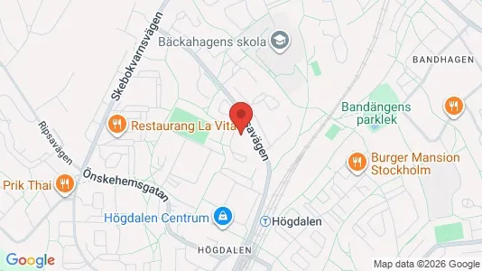 Lägenheter att hyra i Söderort - kort over placeringen