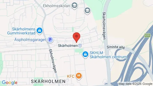 Lägenheter att hyra i Söderort - kort over placeringen