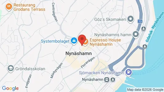 Lägenheter att hyra i Nynäshamn - kort over placeringen