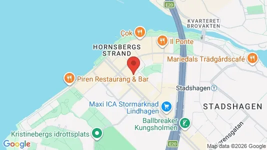 Lägenheter att hyra i Kungsholmen - kort over placeringen