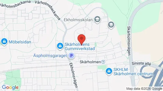 Lägenheter att hyra i Söderort - kort over placeringen